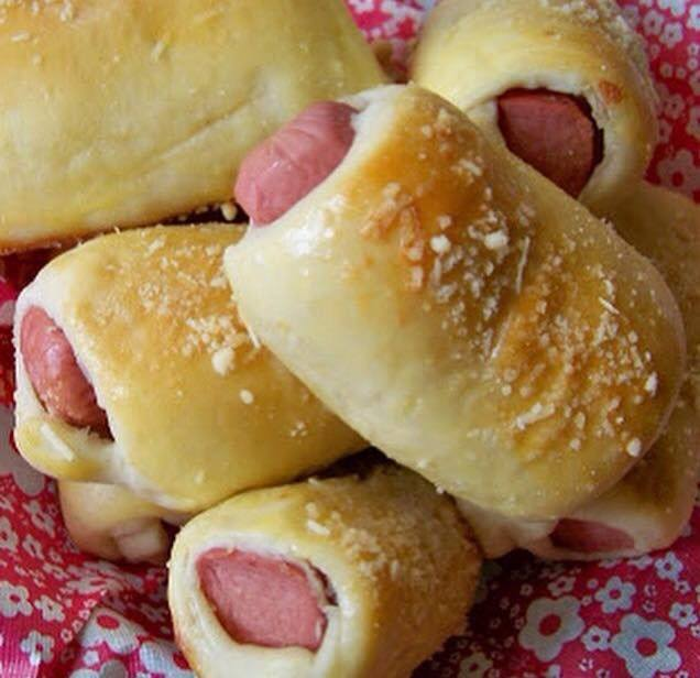 Mini Hot Dog de Forno