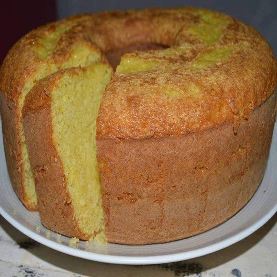 Bolo de laranja rápido (liquidificador)