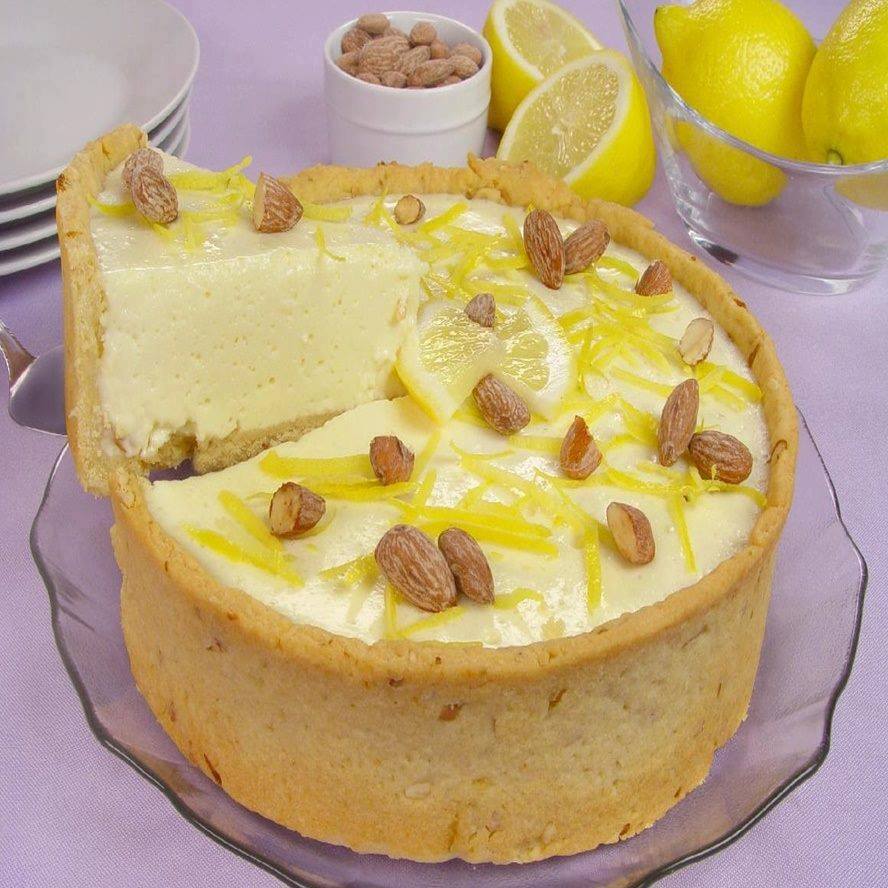 Torta de limão siciliano