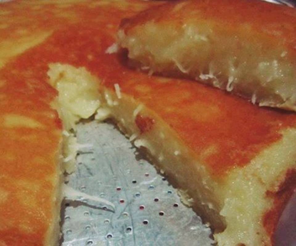 Bolo de mandioca Cremoso