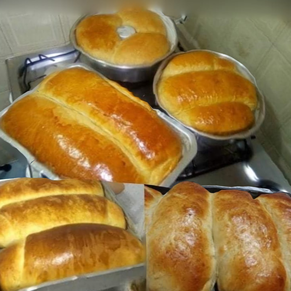 Receita de Pão caseiro