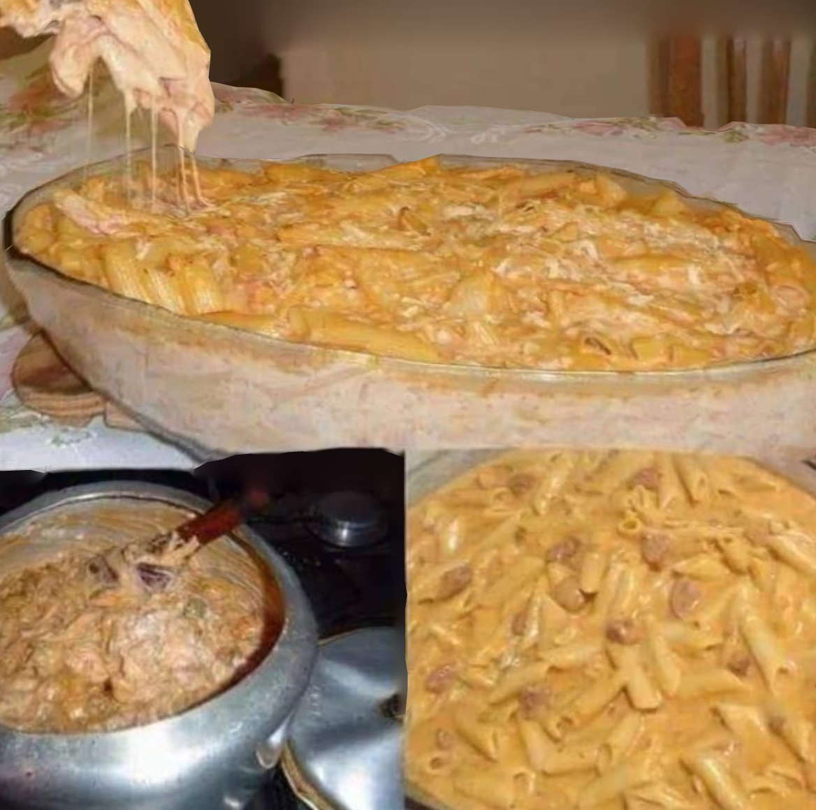 Macarrão Cremoso na Panela de Pressão