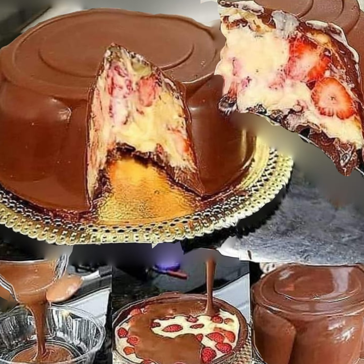 Receita de Bolo Bombom de Leite Ninho