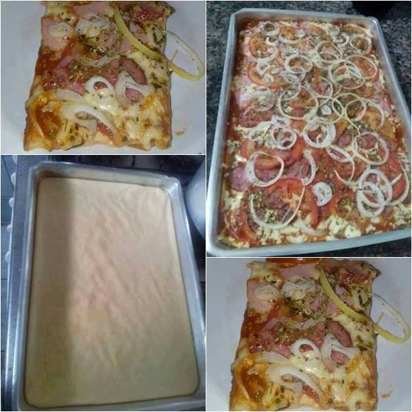 Pizza de Liquidificador rápida