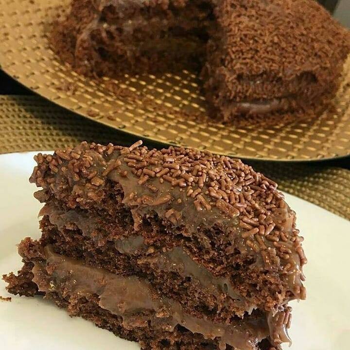 Bolo Brigadeiro maravilhoso 