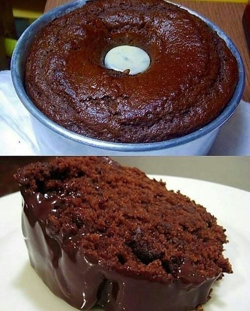 Bolo de Chocolate de Liquidificador