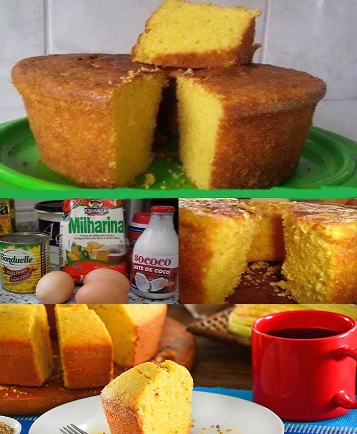 BOLO DE MILHO PERFEITO!