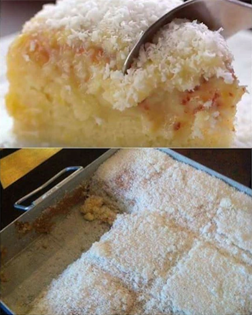 Bolo de Coco Molhadinho