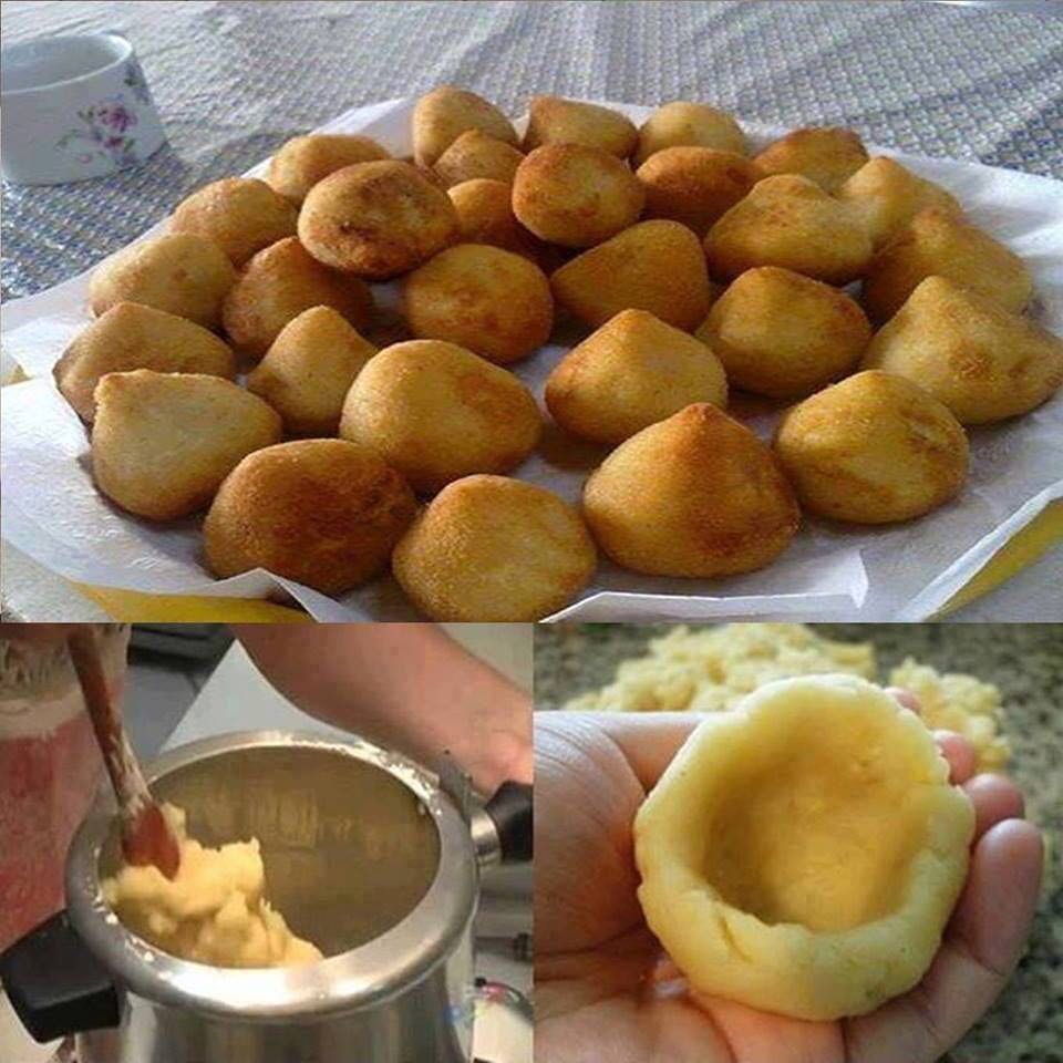 Massa De Coxinha Prática E Maravilhosa Meu Mundo Das Receitas