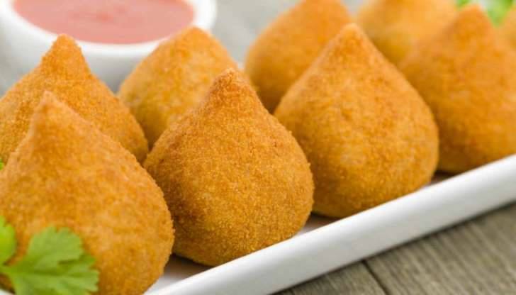 Coxinha de Tapioca com Queijo Branco