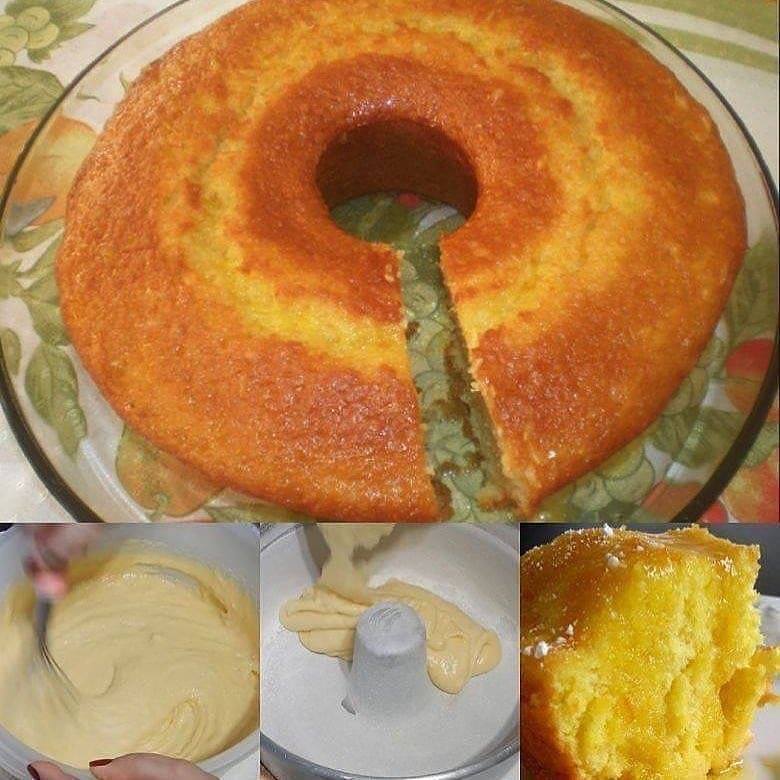 Bolo de Laranja Maravilhoso