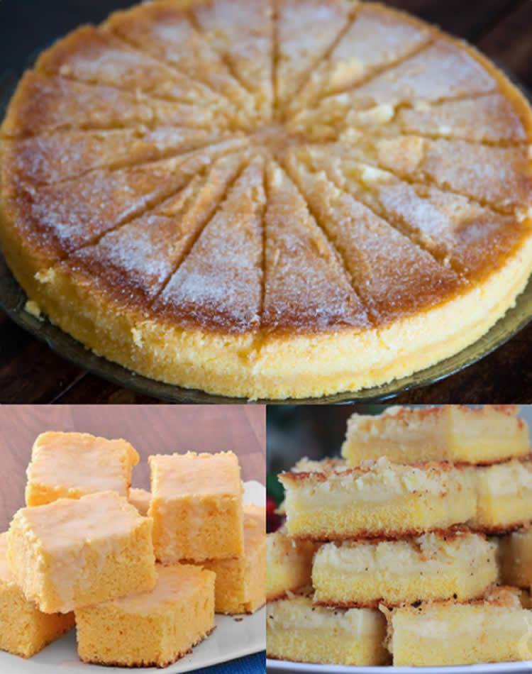 Bolo de Fubá Cremoso