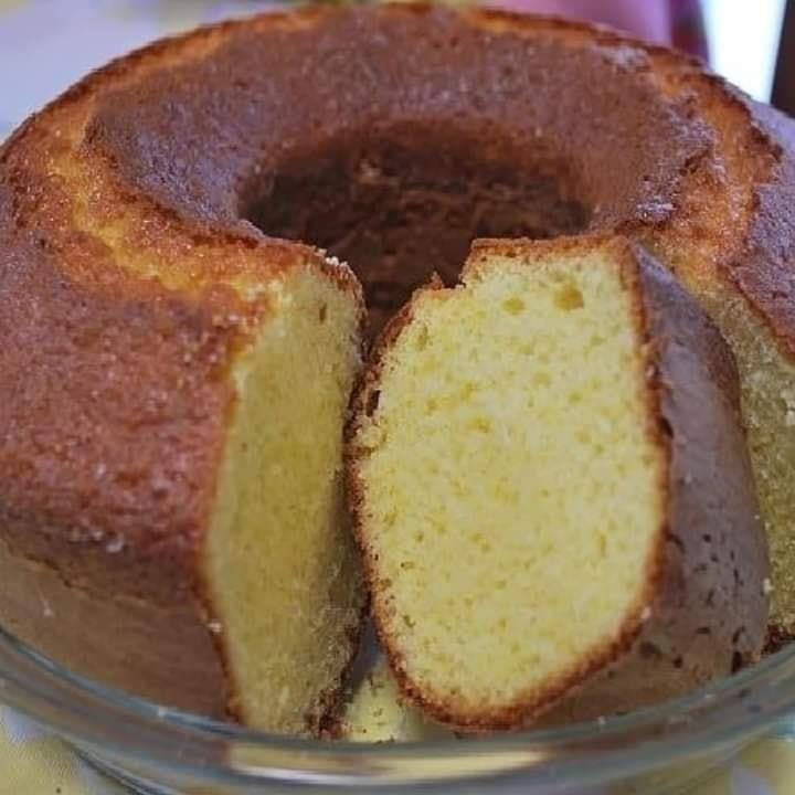 Bolo de Fubá Delicioso