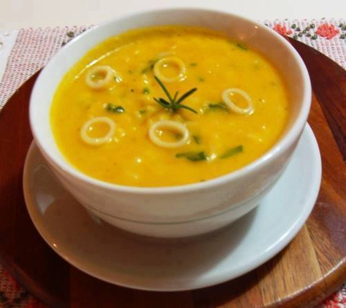 SOPA DE CENOURA