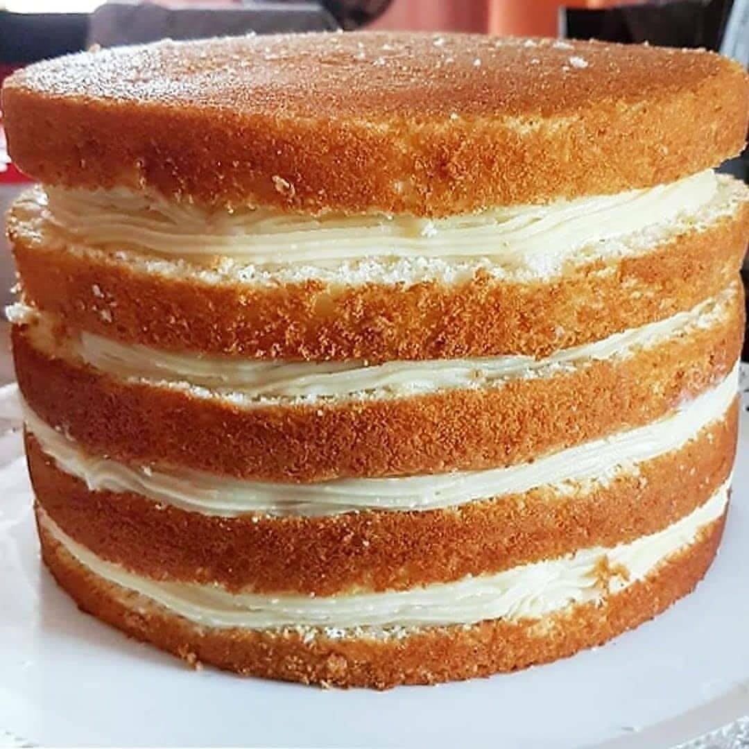 Pão de Ló Para Bolo de Aniversário