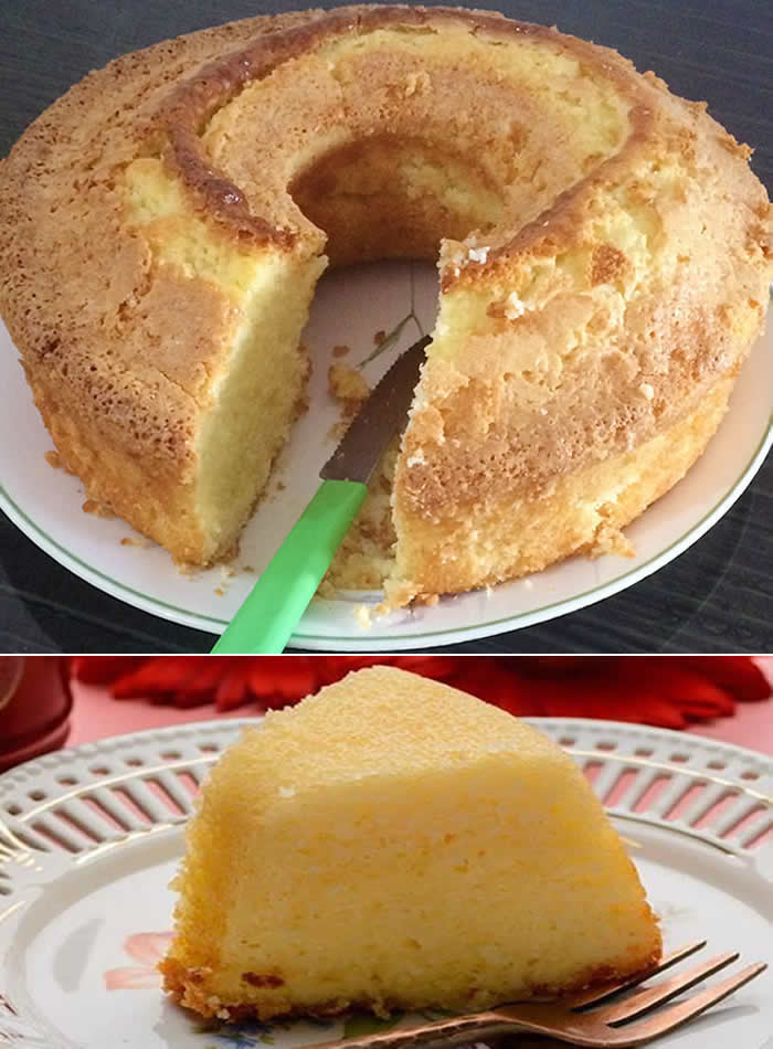 Bolo de Arroz Cru