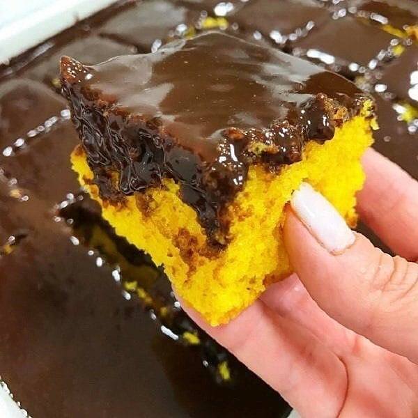 Bolo de Cenoura Delicioso