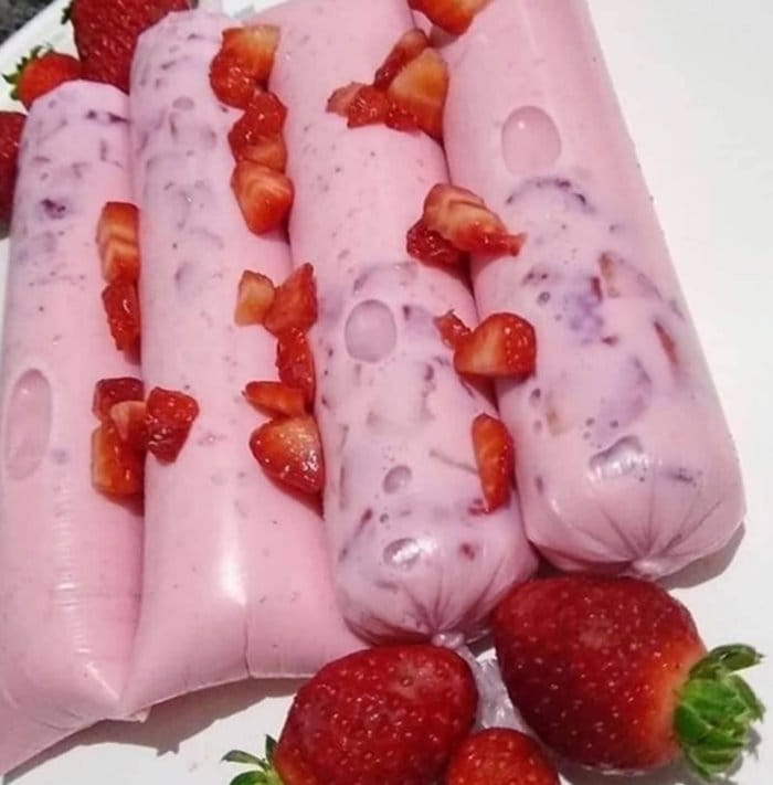 Geladinho de Morango