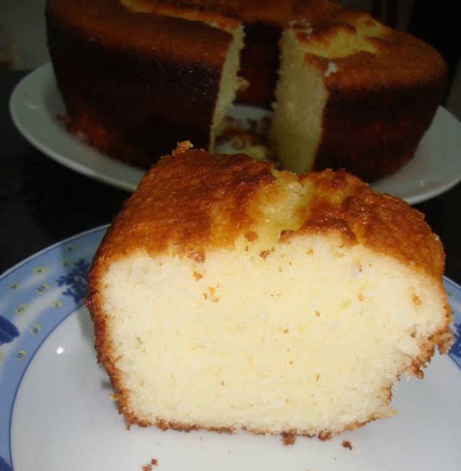 Bolo de Arroz Cru prático