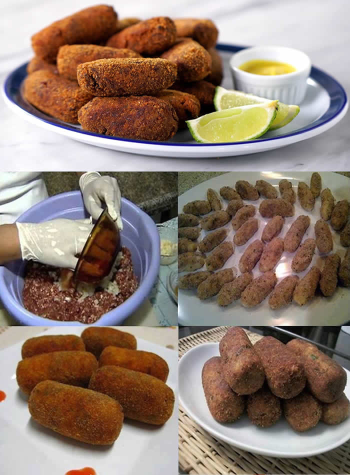 CROQUETE DE CARNE DIFERENTE