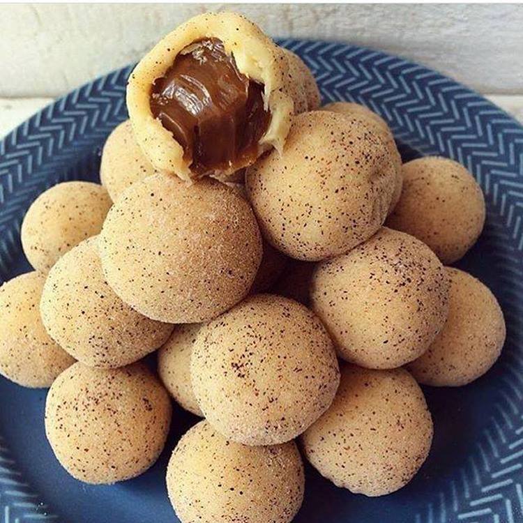 Brigadeiro de Churros com Doce de Leite