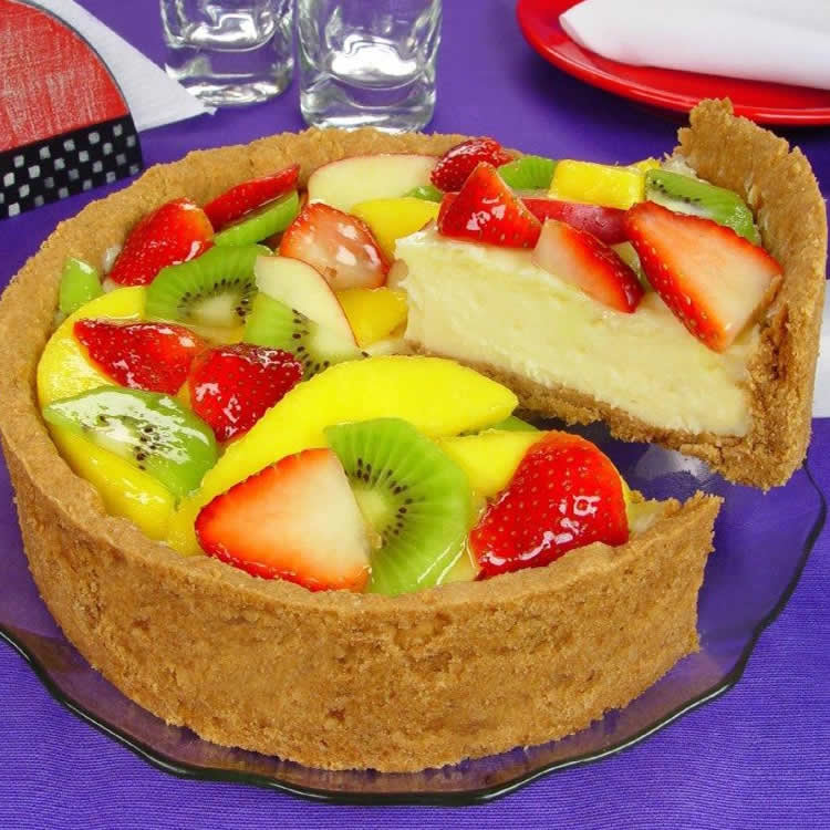 Torta Colorida de Frutas