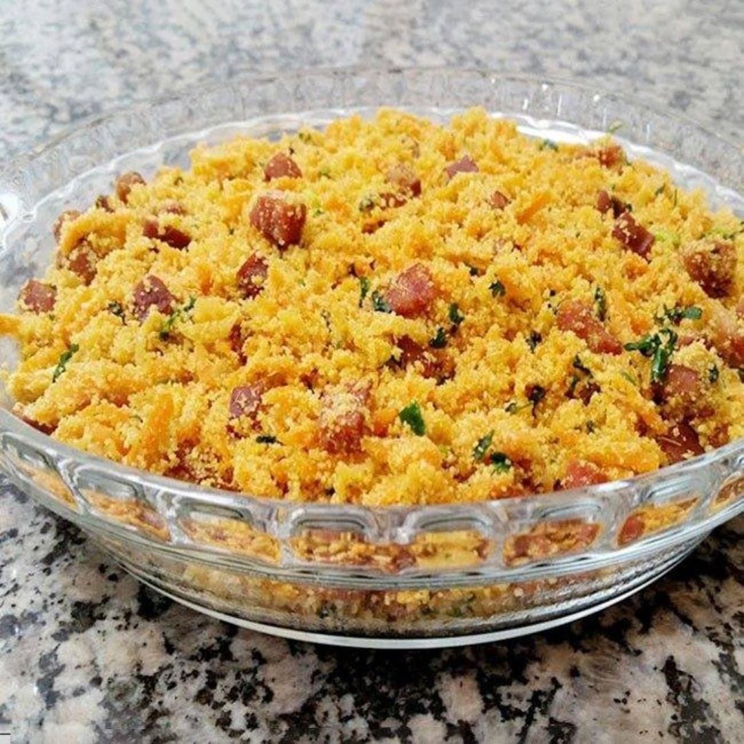 Farofa de Cenoura com Bacon