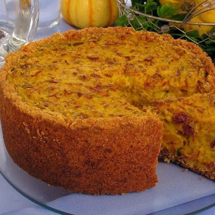 Torta Rápida de Abóbora Saudável