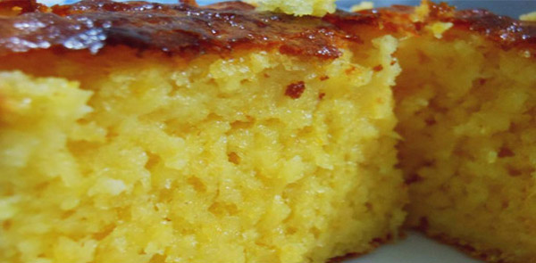 Bolo de Flocão de Milho Cremoso