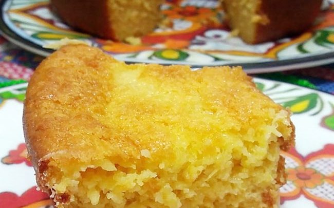 Bolo de Milho da Roça Muito Prático e Delicioso