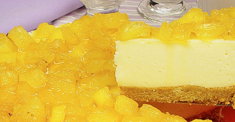 Cheesecake de abacaxi