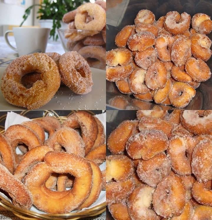 Rosquinha frita super fácil para o café