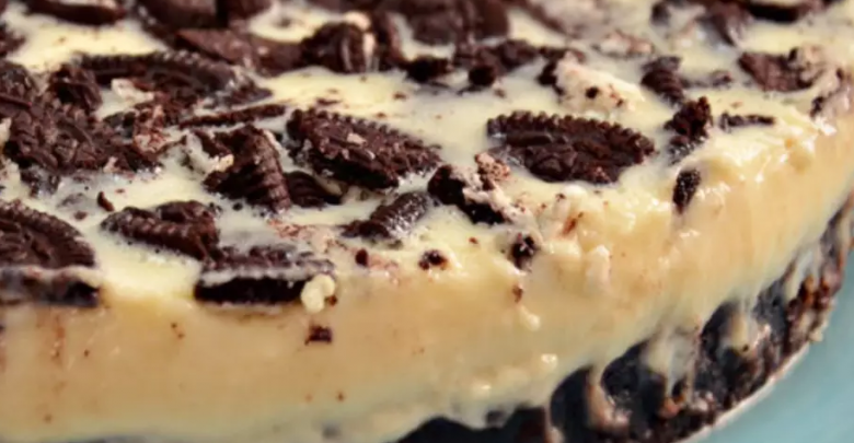 Bolo de Oreo com brigadeiro de Leite Ninho