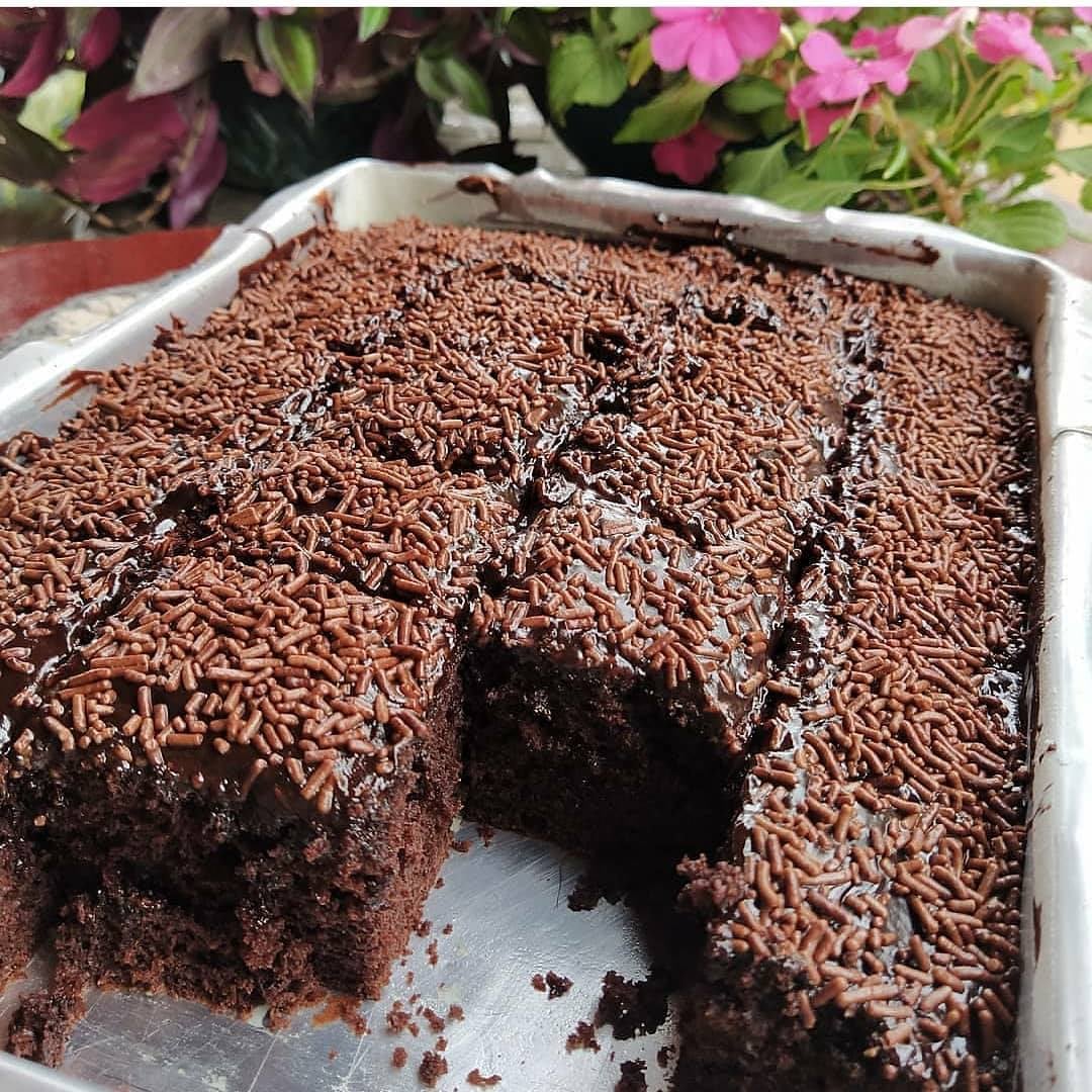 Bolo de Chocolate de Liquidificador