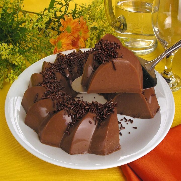 Pudim brigadeiro