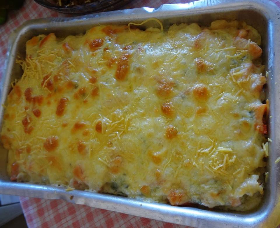 Couve-flor gratinada