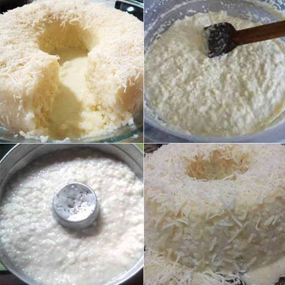 Bolo de tapioca cremoso não vai ao forno