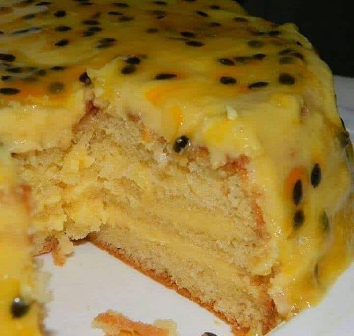 Torta Gelada de Maracujá