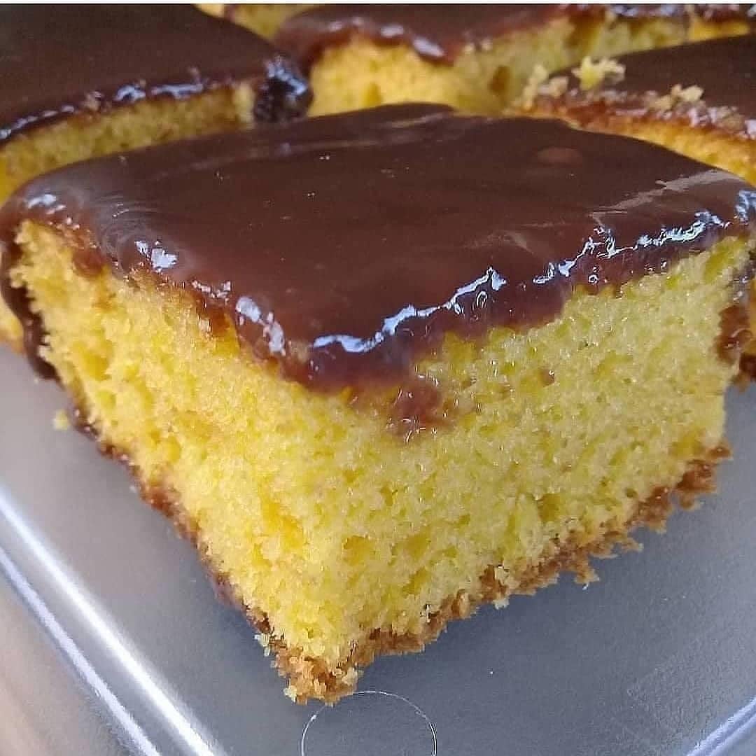 Bolo de Cenoura fácil e saboroso