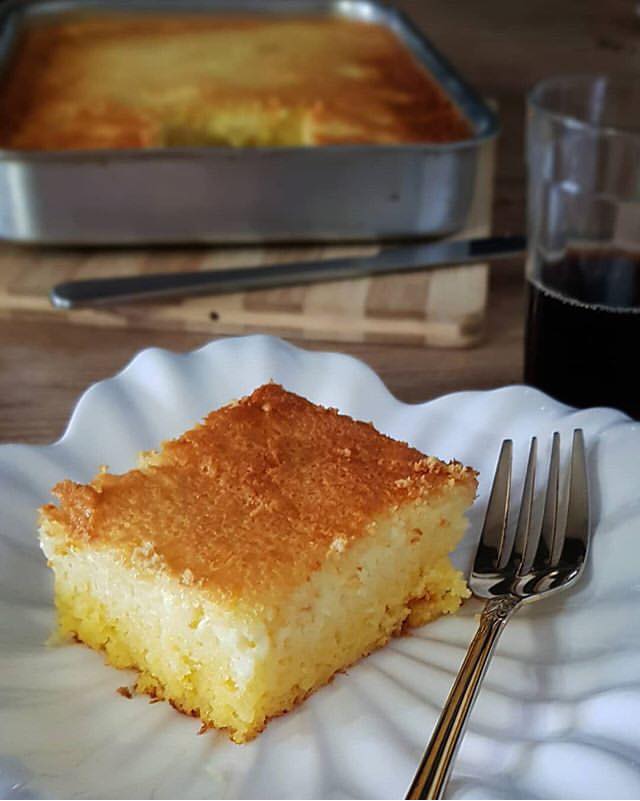 BROA (BOLO) DE FUBÁ CREMOSO