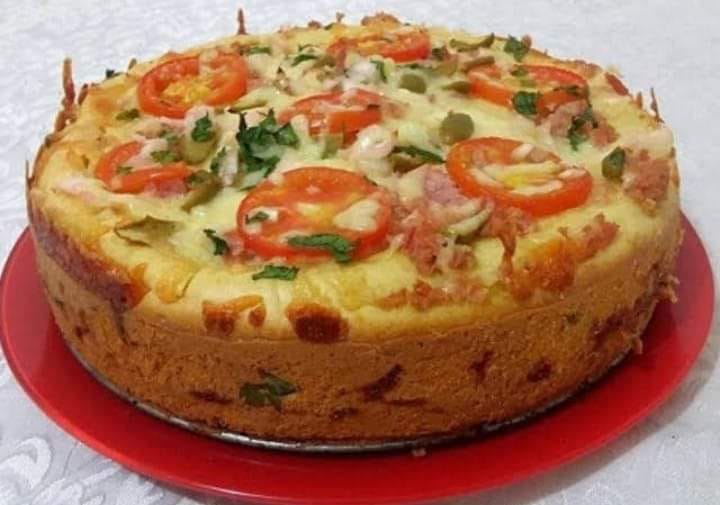 Torta de Presunto e Queijo