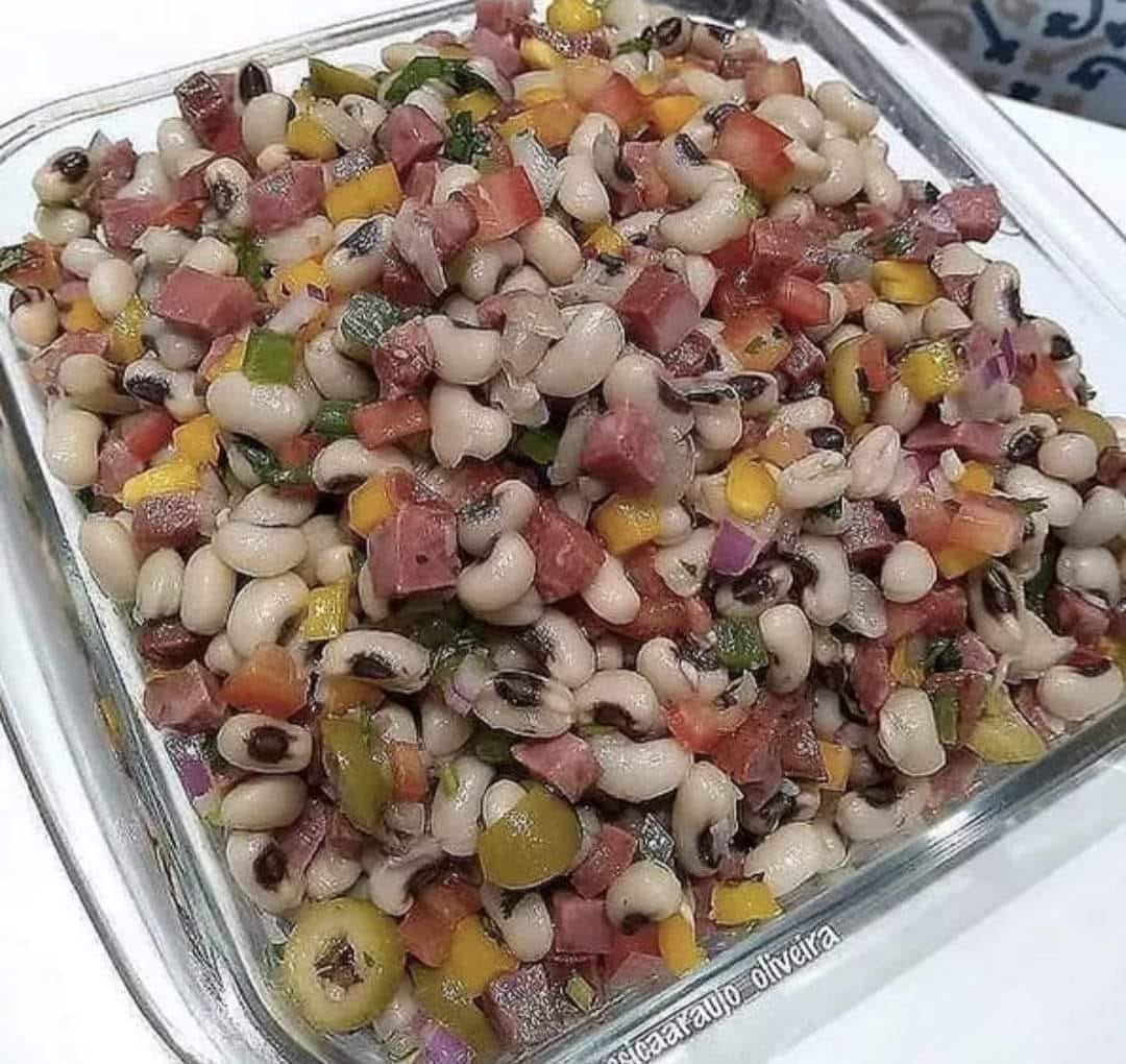 salada de feijão fradinho